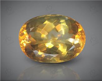 Yellow Citrine Natural Certified  7.23CTS-8463